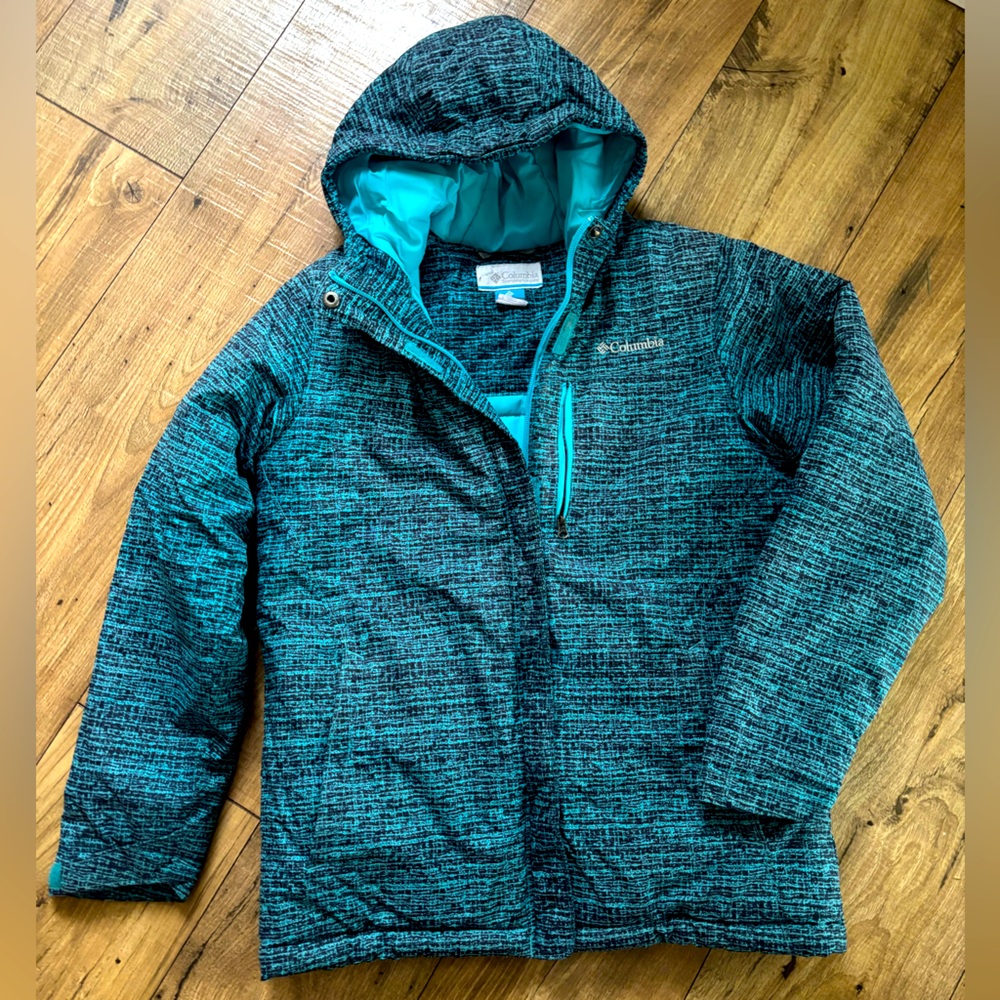Girls Columbia Winter Coat Size L 14/16